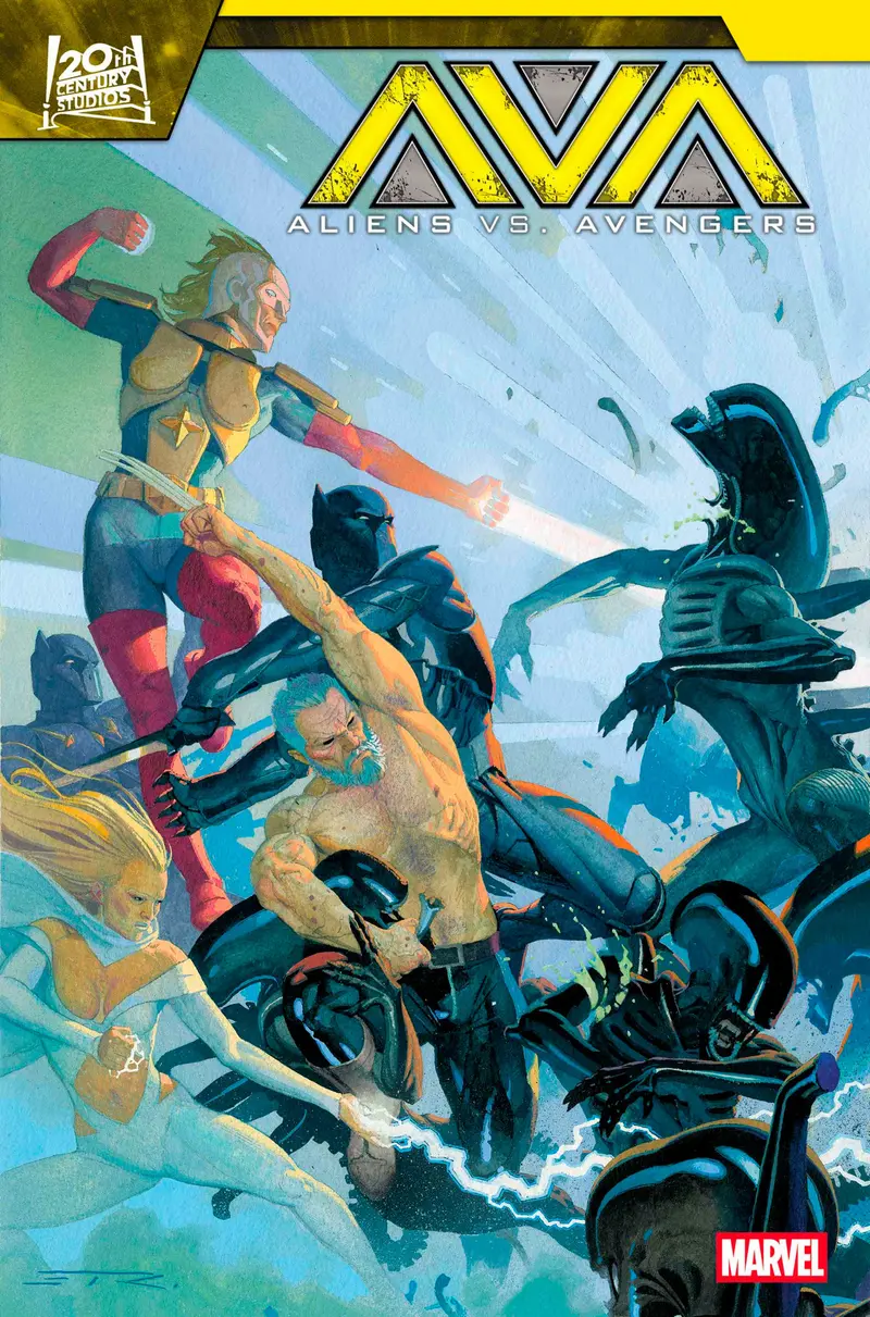 Aliens vs. Avengers #4