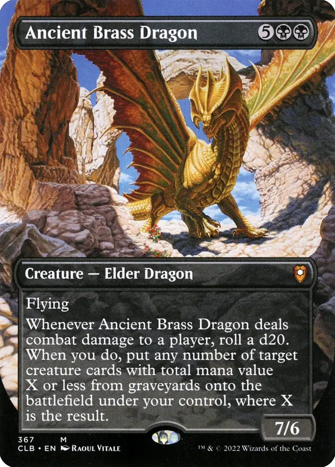 Ancient Brass Dragon - Commander Legends #367