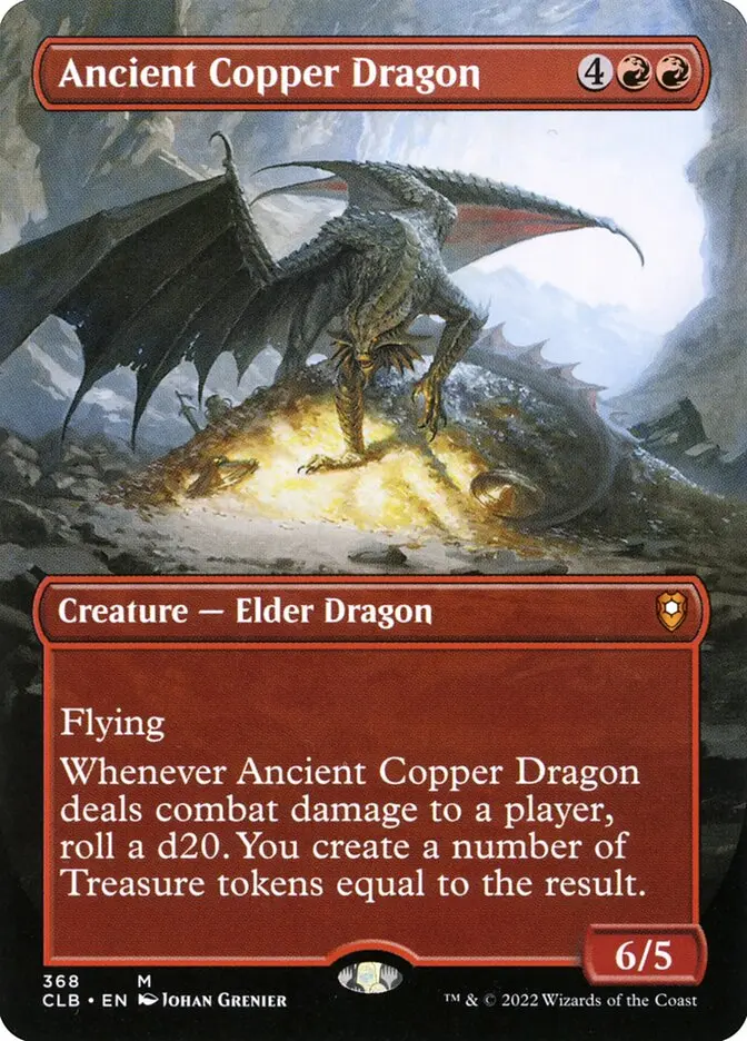 Ancient Copper Dragon - Commander Legends #368