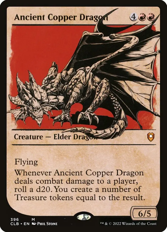 Ancient Copper Dragon - Commander Legends #396