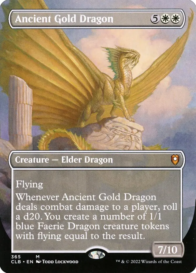 Ancient Gold Dragon - Commander Legends #365