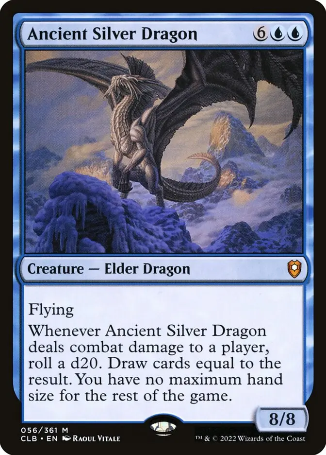 Ancient Silver Dragon - Commander Legends #056