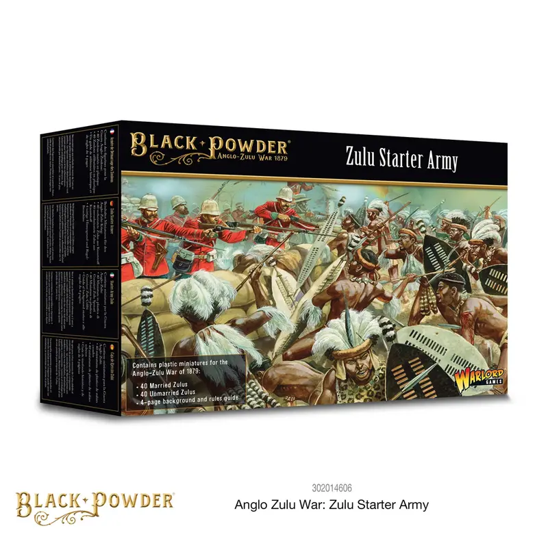 Anglo-Zulu War Zulu Starter Army - Black Powder