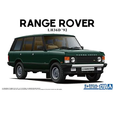 Aoshima Range Rover LH36D ’92 – 1/24 Scale Model Kit
