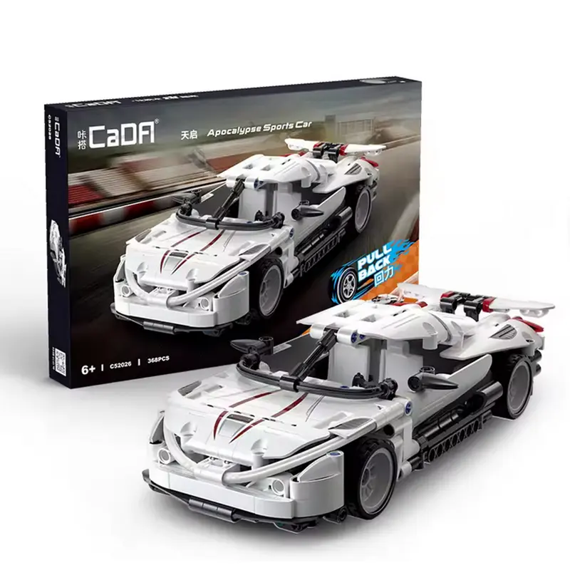 Apocalypse Sports Car Pull Back CaDA Brick Kit