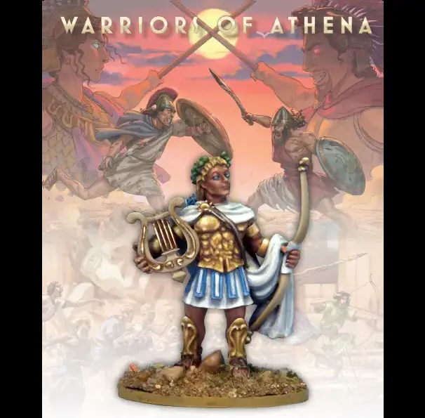 Apollo - Warriors of Athena 28mm Metal Miniature