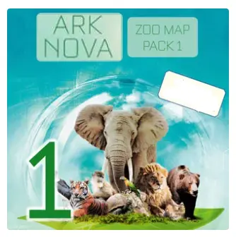 Ark Nova Zoo Map Pack 1 - Expansion