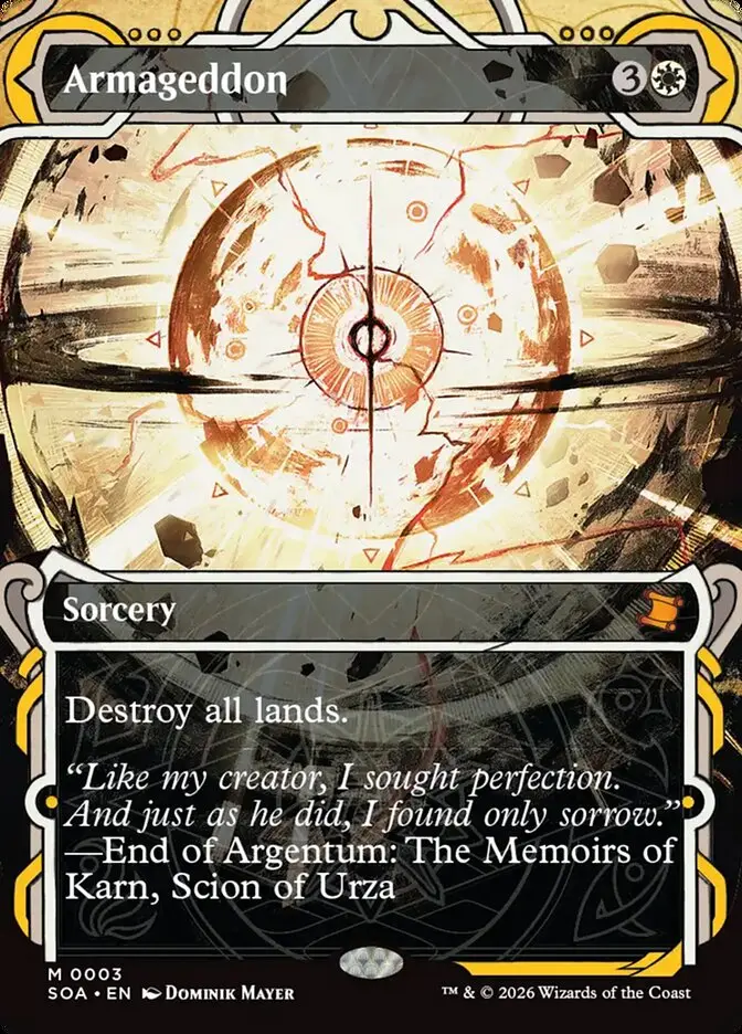 Armageddon Secrets of Strixhaven Mystical Archive #003