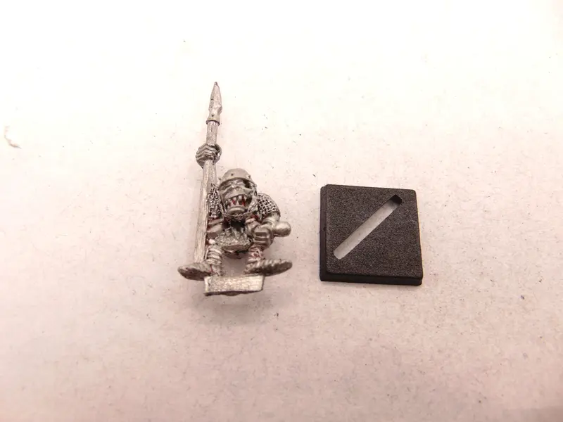 Armoured Orc with spear