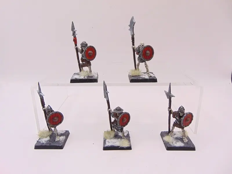 Armoured Skeletons - Halberd
