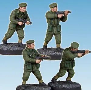 Army Privates with SMGs - Crooked Dice