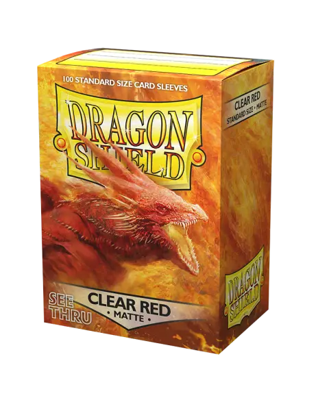 ART Sleeves Matte Clear Red (100) [ Pre-order ]