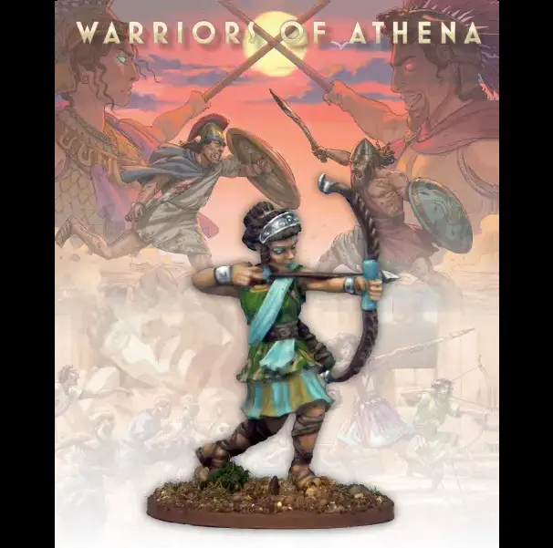 Artemis - Warriors of Athena 28mm Metal Miniature