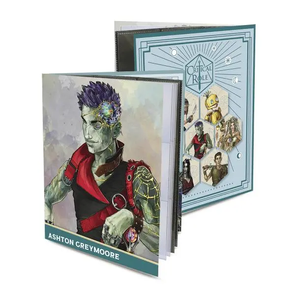 Ashton Greymoore RPG Folio with Stickers