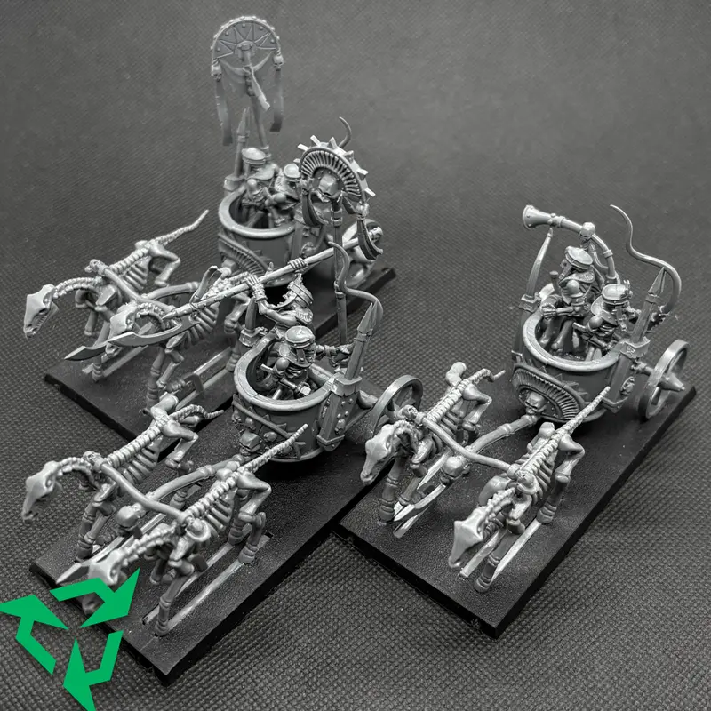 Assembled Skeleton Chariots x3 (Trade In)