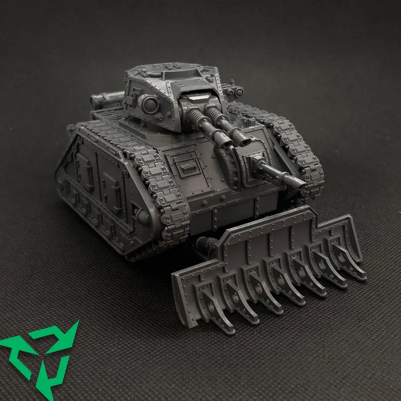 Assembled Solar Auxilia Leman Russ Strike Tank
