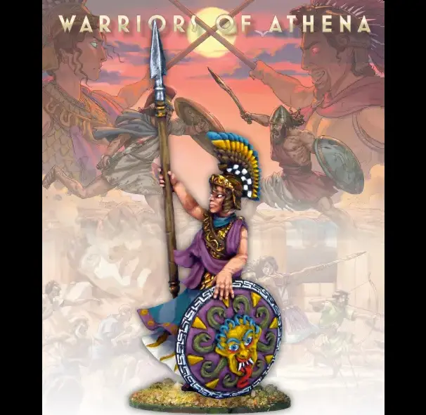 Athena - Warriors of Athena 28mm Metal Miniature