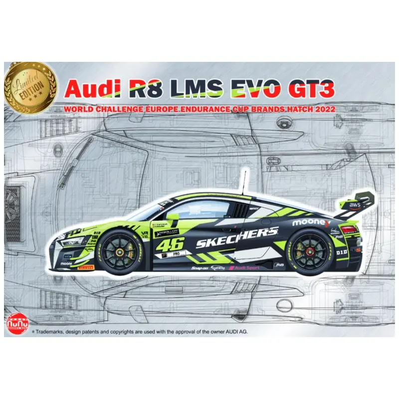 Audi R8 LMS GT3 Imola '22 Scale Model