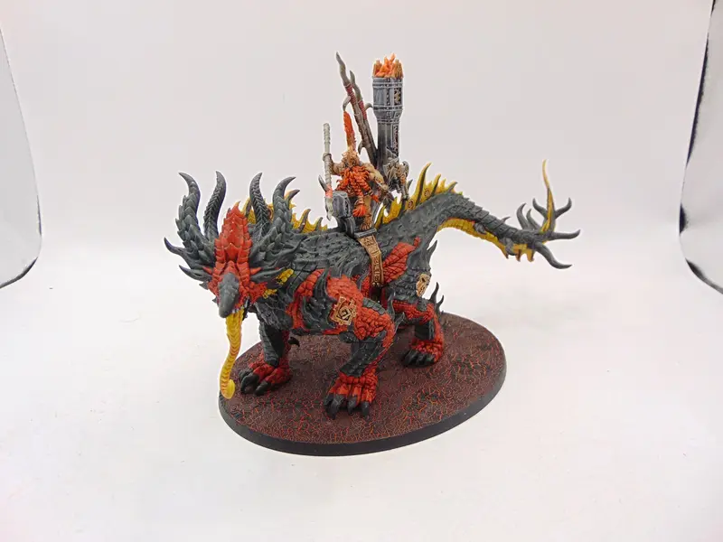 Auric Runefather on Magmadroth