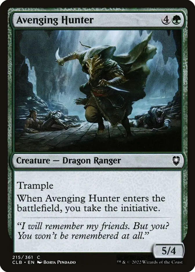 Avenging Hunter - Commander Legends #215