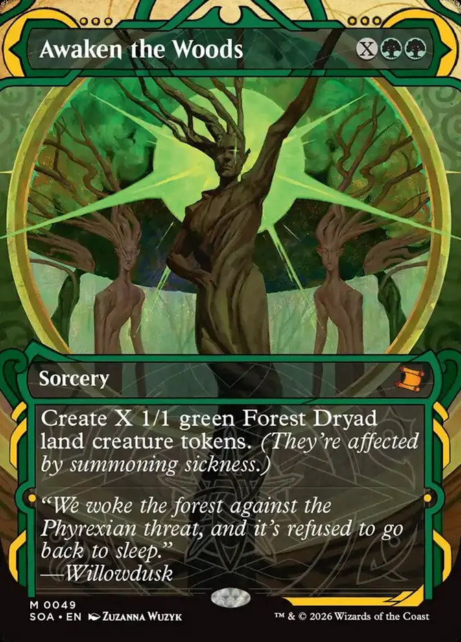 Awaken the Woods Secrets of Strixhaven Mystical Archive #049