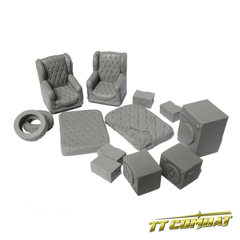 Back Alley Accessories 3 - Resin (TT Combat DCSRA007)