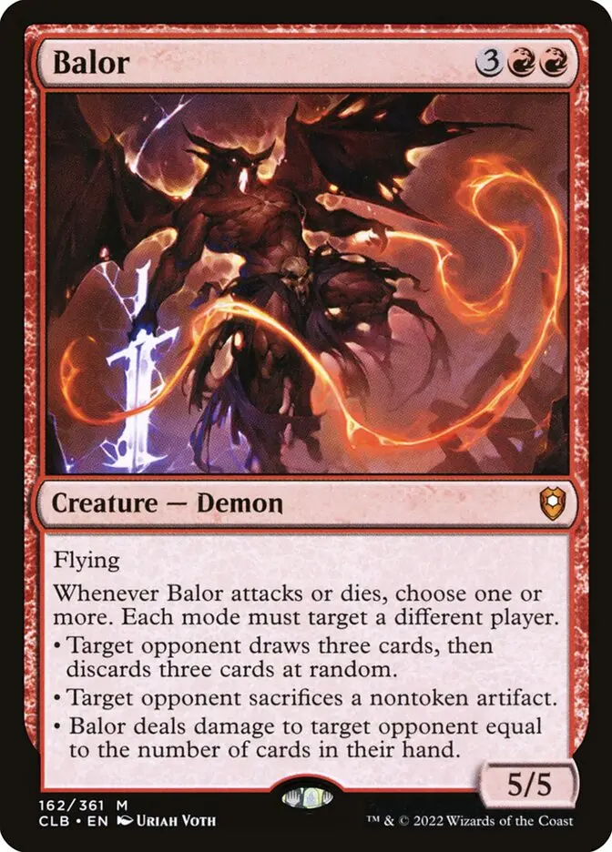 Balor - Commander Legends #162