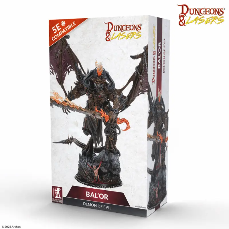 Bal'Or Dungeons And Lasers RPG Miniature