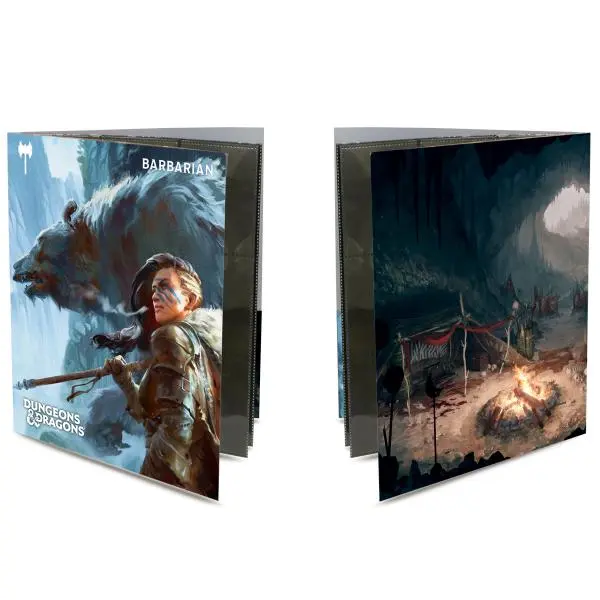 Barbarian - Dungeons & Dragons Class Folio with Stickers