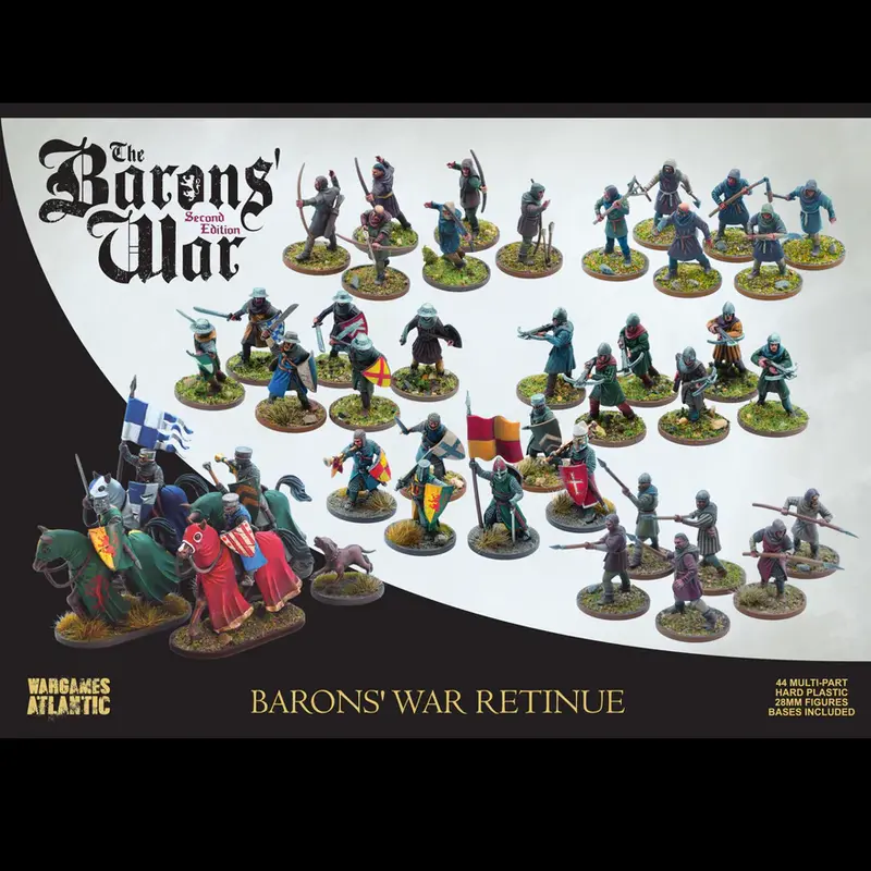 Barons' War Retinue - Wargames Atlantic The Barons' War