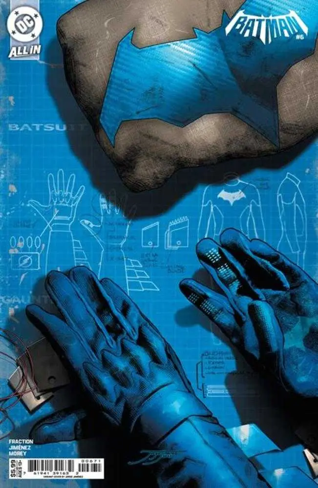 Batman #6 Cover E Jorge Jimenez Bat Gadget Card Stock Variant