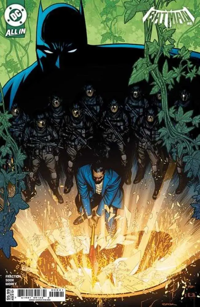 Batman #8 Cover D Ryan Sook Card Stock Variant