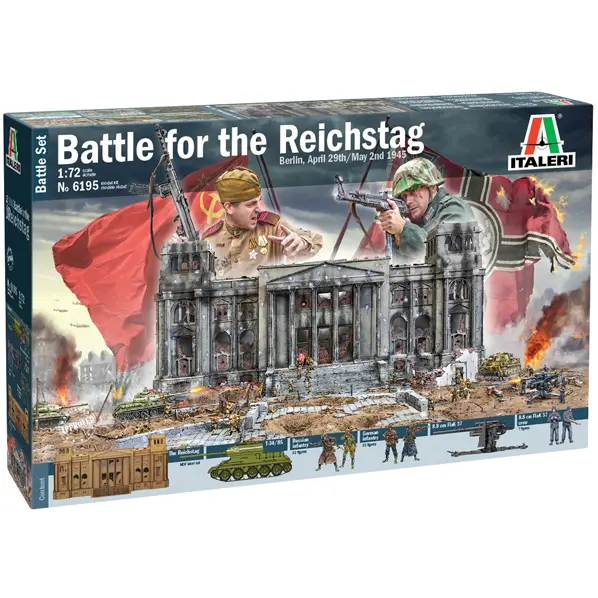 Battle for the Reichstag 1945 - BATTLE SET - Italeri - 1