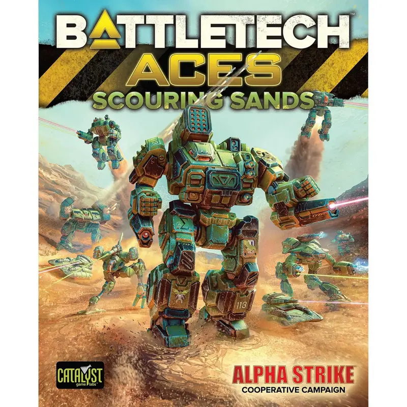 BattleTech Aces Scouring Sands Alpha Strike Campaign Expansion