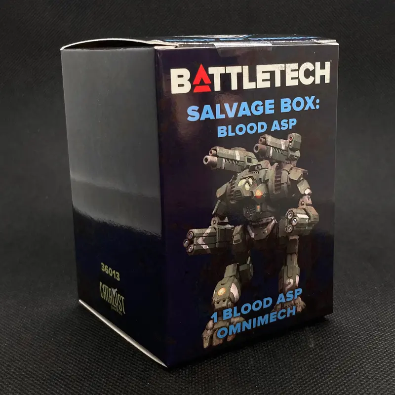 Battletech Blood Asp Omnimech Salvage Box