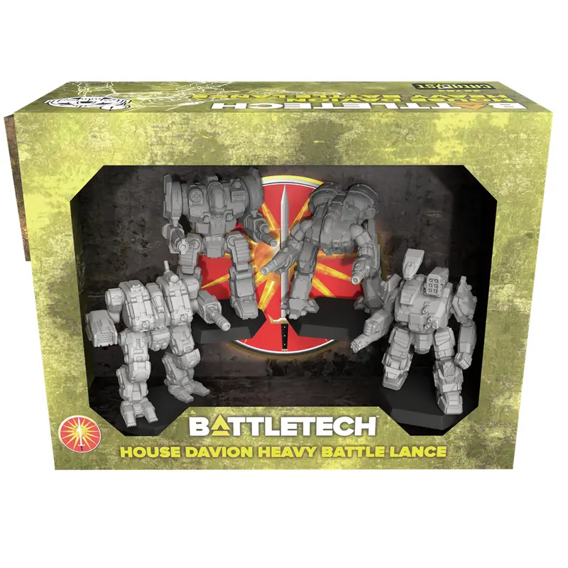 BattleTech House Davion Heavy Battle Lance