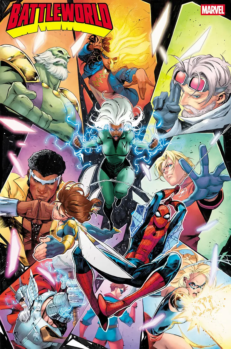 Battleworld #1 Iban Coello Foil Variant
