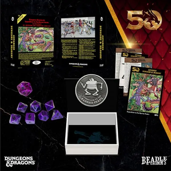 Beadle & Grimms - D&D Classic Module Dice Set - Journey to the Barrier Peak