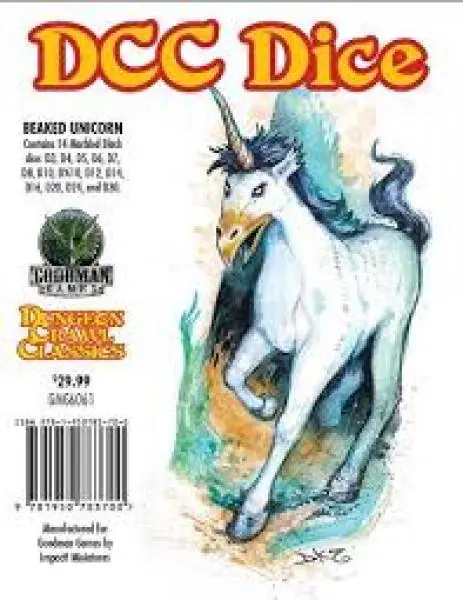 Beaked Unicorn Dice