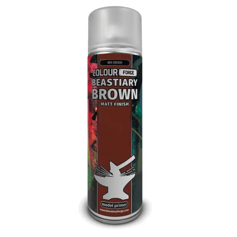Beastiary Brown Spray - Colour Forge Model Primer