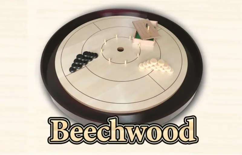 Beech Crokinole Board (Standard)