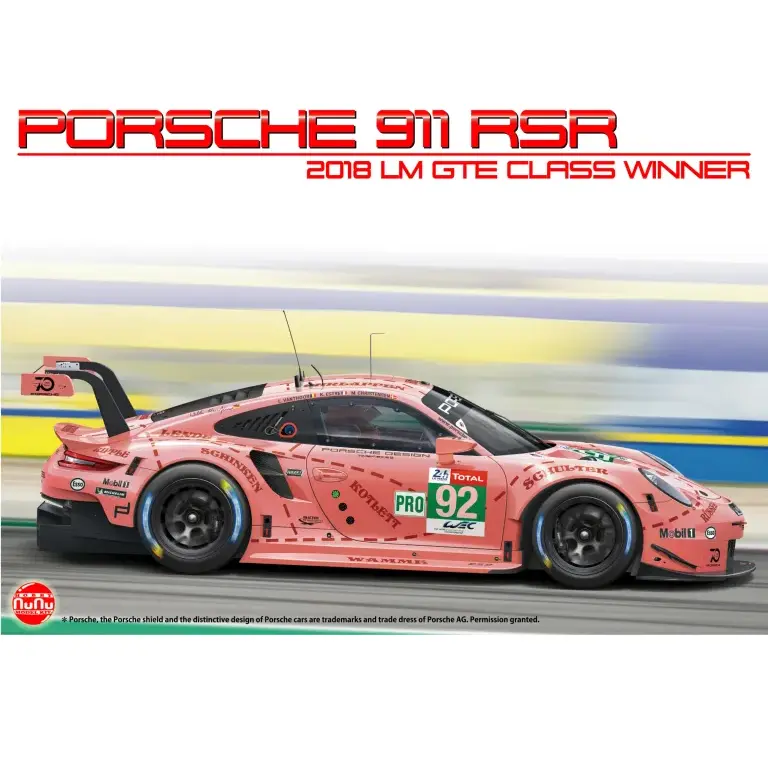 Beemax Porsche 911 RSR 2018 LM GTE Class Winner - 1/24 Scale