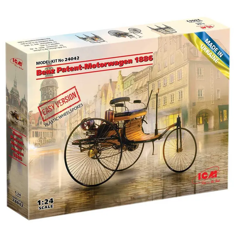 Benz Patent-Motorwagen 1886 (Easy Version) - ICM 1