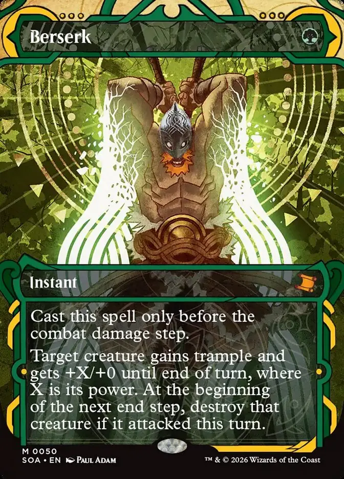 Berserk Secrets of Strixhaven Mystical Archive #050