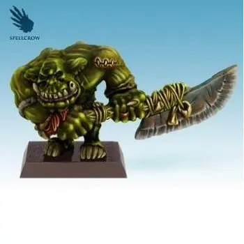 Black Orc with Two-Handed Blade - SpellCrow - SPCH0701