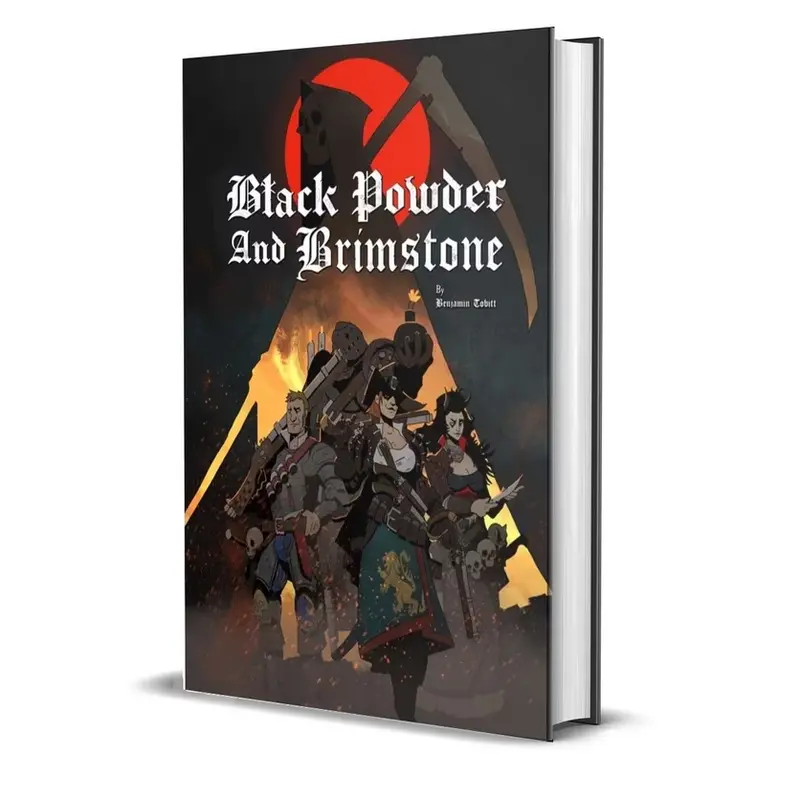Black Powder & Brimstone RPG - Hardback book