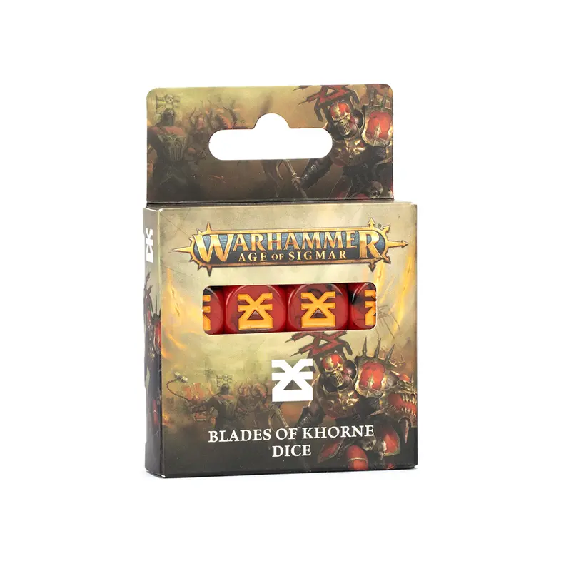 Blades of Khorne Dice Set