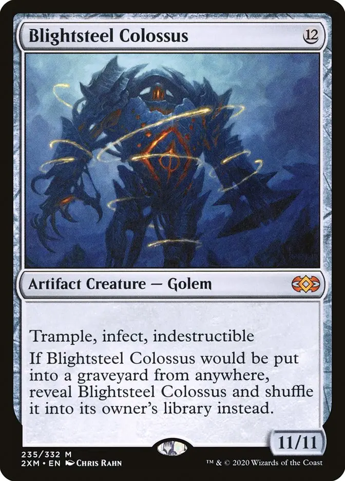 Blightsteel Colossus Double Masters #235