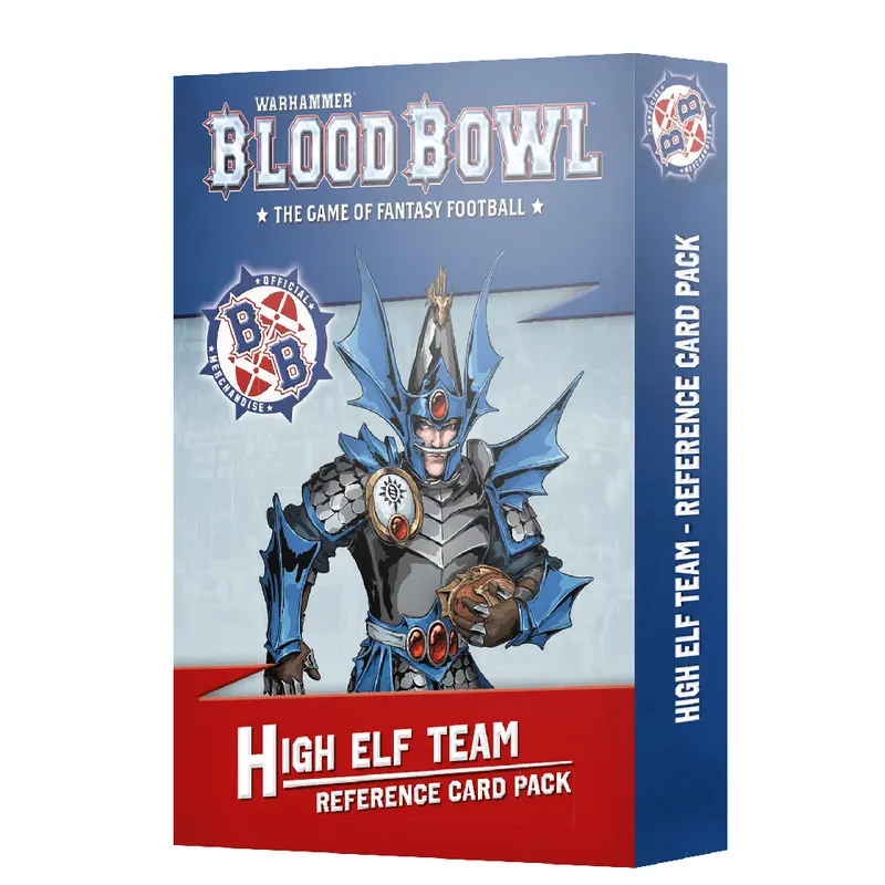 Blood Bowl High Elf Team Cards