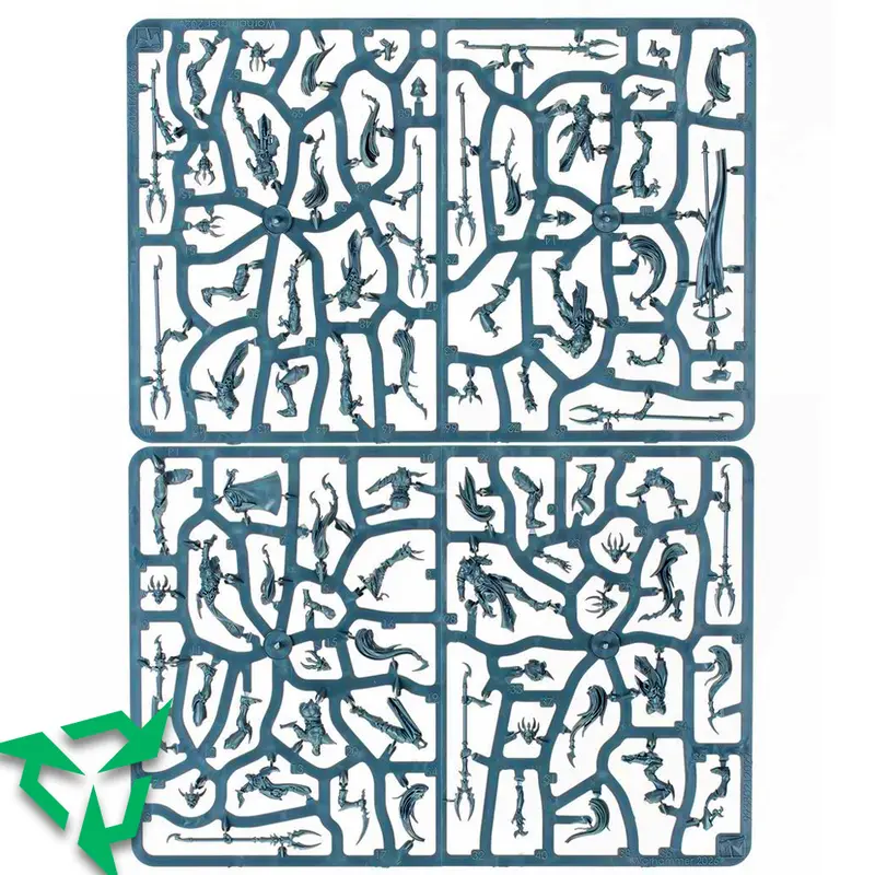 Blood Hags Primed Sprues - Warhammer AoS